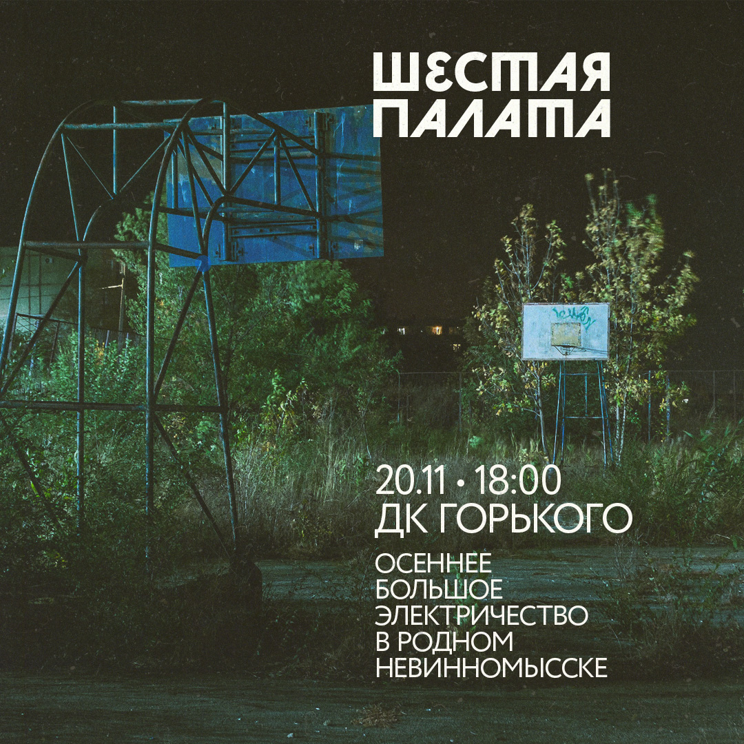 Шестая Палата. Электричество. Невинномысск. 20.11.2021