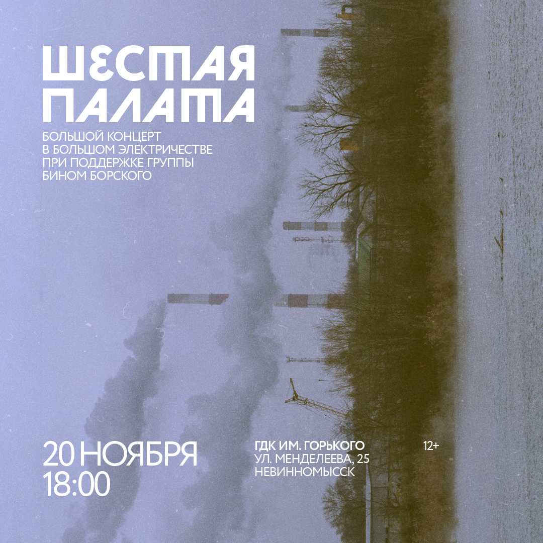 Шестая Палата. Большое электричество. Невинномысск. 20.11.2021